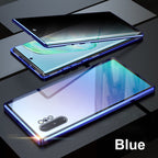 Anti-peeping Magnetic Tempered Glass Double-sided Phone Case For Samsung S25-21 Series