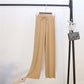 Ice Silk Wide Leg Pants Women