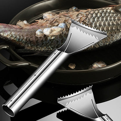 Sharp Stainless Steel Fish Scaler