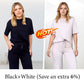 ✨Women's Chic Top & Matching Pants 2-Piece Outfit