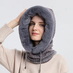 🔥Hot Sale🔥Winter Knit Set Unisex Warm Wind-Proof Cap