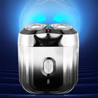 Mini Magnetism Dual Head Waterproof Electric Razor