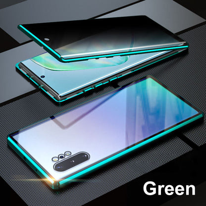 Anti-peeping Magnetic Tempered Glass Double-sided Phone Case For Samsung S25-21 Series