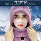 [Winter Sale⛄] Comprehensive Ear Protection Windproof Cap Scarf✨