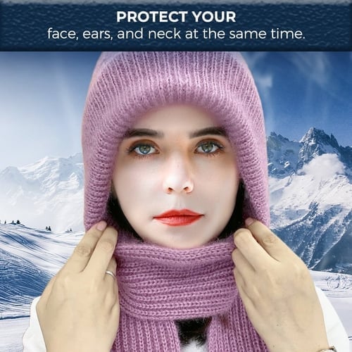 [Winter Sale⛄] Comprehensive Ear Protection Windproof Cap Scarf✨