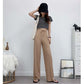 Ice Silk Wide Leg Pants Women