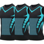 Ionic Shaping Vest – Cooling compression, smooths belly & love handles. Invisible under shirts. Feel confident again! 💪✨