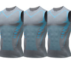 Ionic Shaping Vest – Cooling compression, smooths belly & love handles. Invisible under shirts. Feel confident again! 💪✨