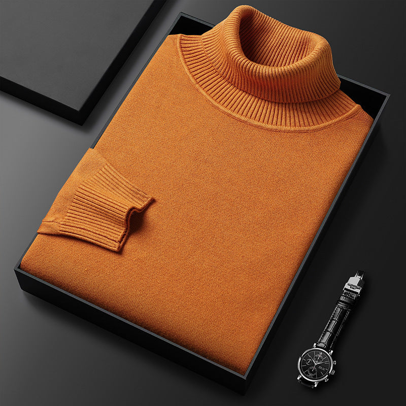 ✨Men's Solid Color Premium Turtleneck Sweater