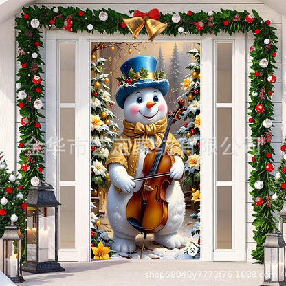 🎄Early Xmas Sales  🎅-Christmas 2025 Front Door Decoration🎅