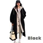 🥳 2-Layered Faux Lambswool Hooded Coat Jacket(Great Sale⛄)