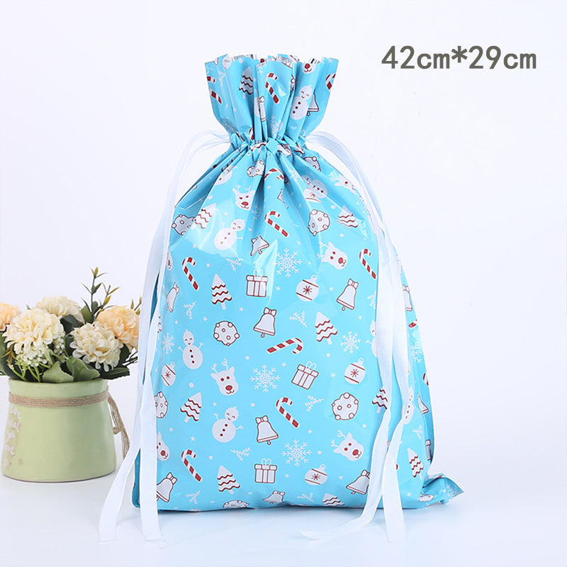 🎅Christmas Sales🎄Drawstring Christmas Gift Bags (Biodegradable)