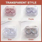 2pcs Super Convenient Contact Lens Case