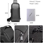 WATERPROOF SHOULDER BAG FOR MEN