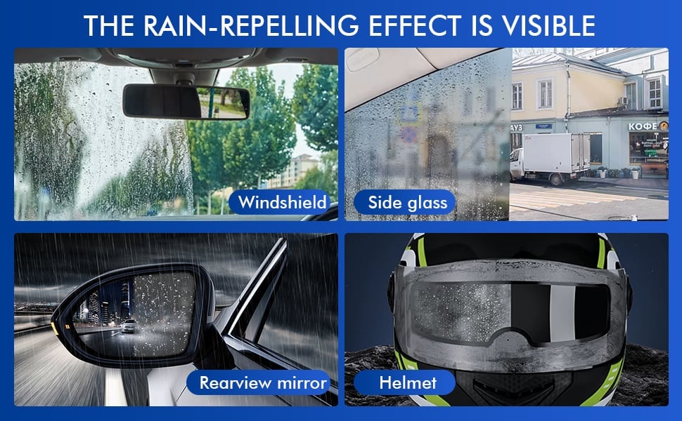 🔥Car Glass Oil Film Cleaner Brush