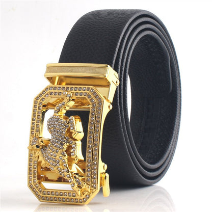 Men's Twelve Zodiac Durable Belt with Rhinestone（Great Sale⛄BUY 2 Get 10% OFF + Free shiping）