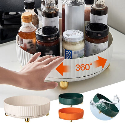 Rotary storage rack