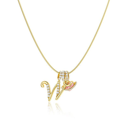 ✨3-Layering Initial A-Z Letter Pendant Necklaces🎀