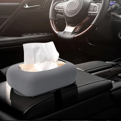 Household Silicone Suction Cup Tissue Box