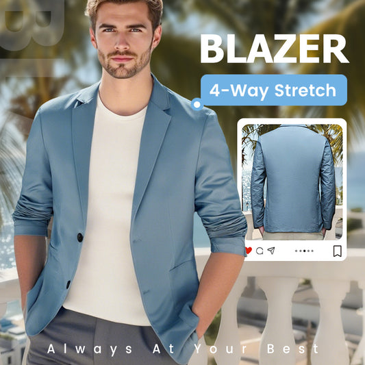 Men's Summer Lightweight Suit Jacket