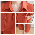 🔥Women's Chiffon Business Two-Piece for Summer
