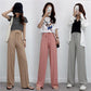 Ice Silk Wide Leg Pants Women