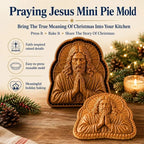 🥧✨ Faith & Nativity Christmas Mini Pie Mold Collection