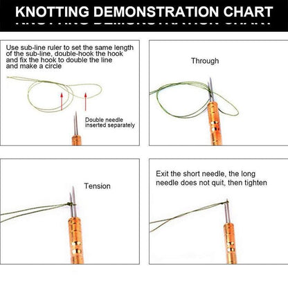 Fast Fishing Knot Tying Tool