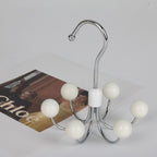 360° Rotatable Multifunctional Storage Hanger with 6 Hooks