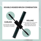 2-In-1 Waterproof Long Lasting Black Mascara