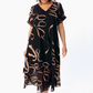 🔥2025 Hot Sale🔥Flowy V-Neck Midi Dress