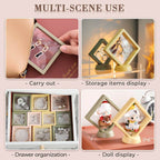 PE Film Color Jewelry Storage Box