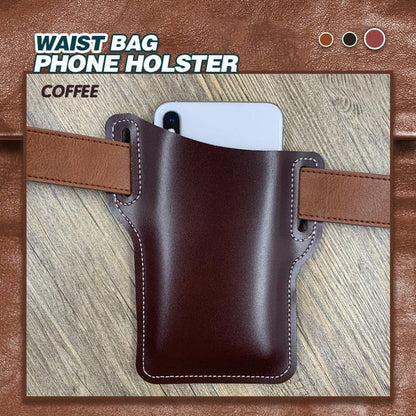 Universal Leather Case Waist Bag