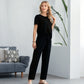 🌸 Women's Soft Casual Top and Pants Set
