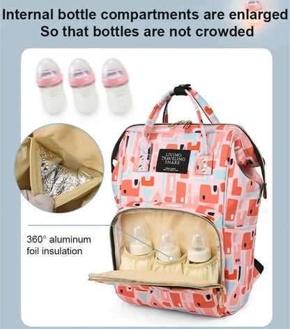 🎒🔥Multi-functional Diaper Backpack