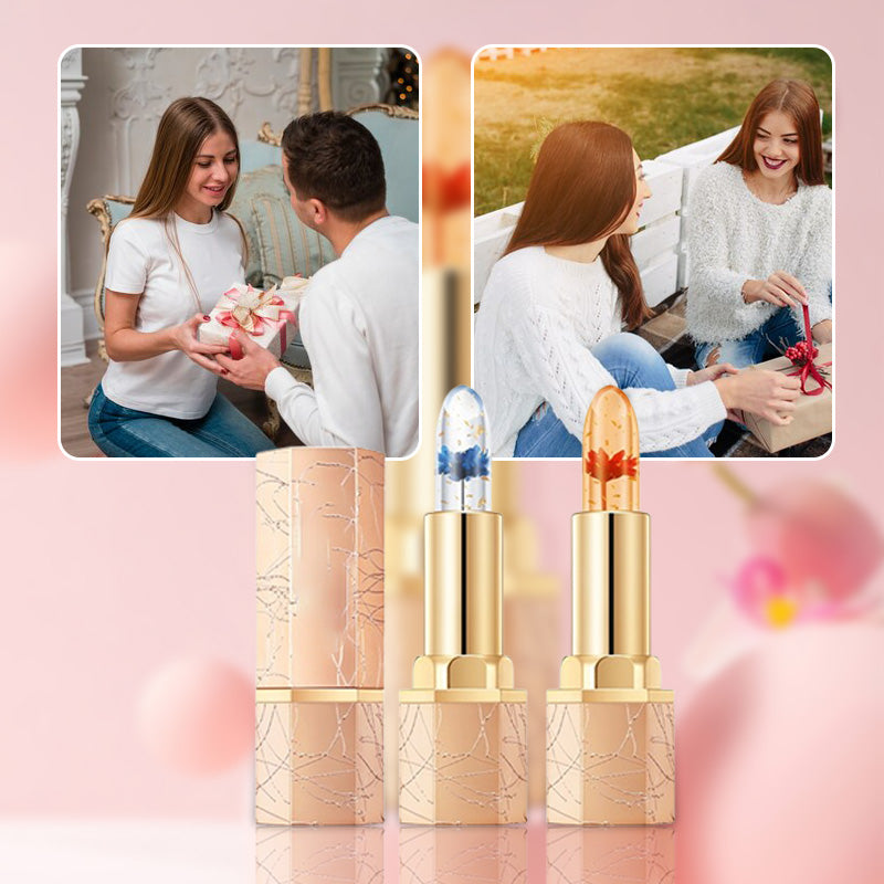 💖Value Pack (Buy One Get One Free)!  - Changing Color Jelly Lipstick 🔥