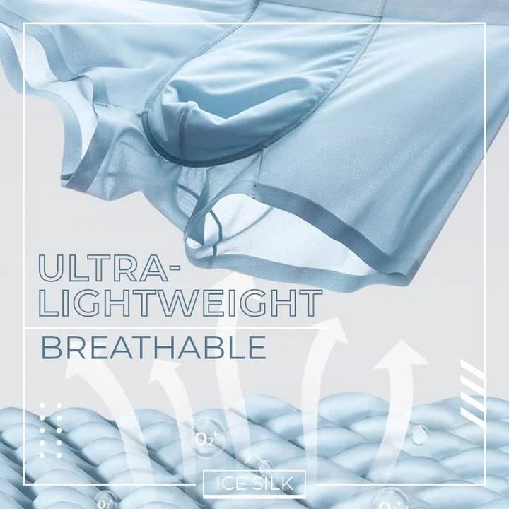 Men's Breathable Ice Silk Underwear