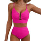 Women's Push Up High Waist Bikini