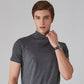Men\'s High Neck Slim Fit T-shirt