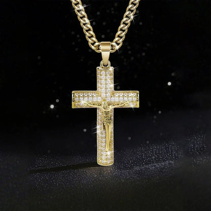 🎁✝️Jesus Crucifix Pendant Necklace