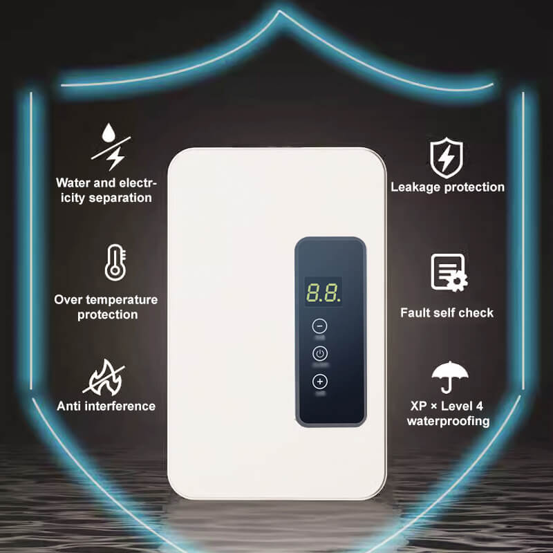 👍 Mini Instant Water Heater: The Ultimate Shower Essential🚿