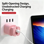 🔥2-in-1 Silicone Charger Protector – Guard Your Brick, Tame Your Cable – No More Messy Wires, No More Scuffed Chargers 🧼