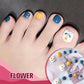 Mysterious Cat Eye Feet Nail Patch with Jelly Gum(24PCS)