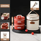 Microwaveable Stainless Steel Insulated Lunch Box
