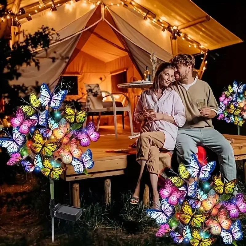 🦋Solar Outdoor Butterfly Lights💐
