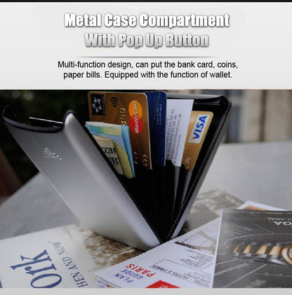 Secure RFID Deposit and Withdrawal Wallet
