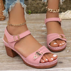 👡🥰 Women's Chunky Heel Sandals