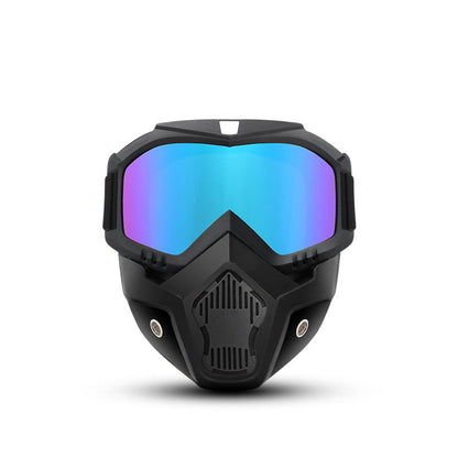 HD Anti-fog Detachable Full Face Goggles（Anti-Glare, Anti-Ultraviolet Radiation, Anti-Dust）