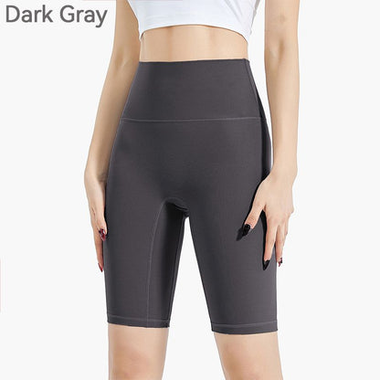 Schönes Geschenk für Sie! Nahtlose kurze Po-Lifting-Sportleggings für Damen mit hoher Taille