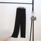 Ice Silk Wide Leg Pants Women